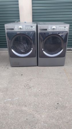 Nice washer and dryer set
