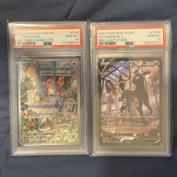 Pokemon PSA10 Slabs