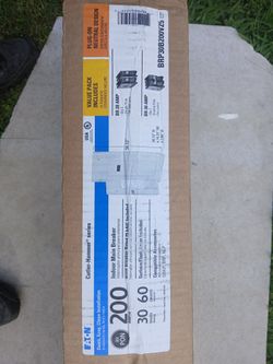 200 Amps Eaton Electric Panel