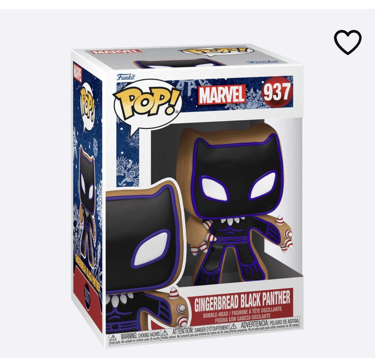 Pop Gingerbread Black Panther #937