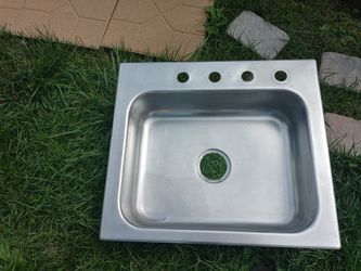 Single Sink Stainless Steel