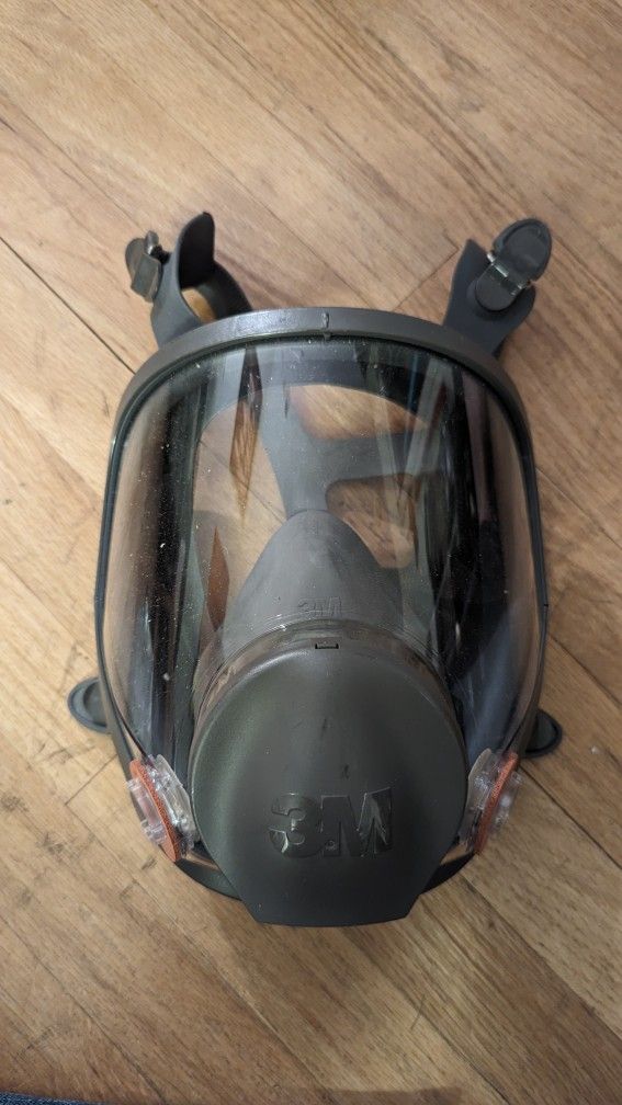 3M Full Facepiece Reusable Respirator 6700, NIOSH, Large Lens, ANSI ...