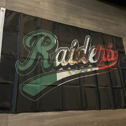 Raiders Flag 3FTx5FT
