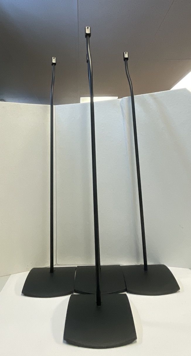 BOSE Floor Speaker Stands (4) Bose Double Cube Jewel Accoustimass UFS20 - Black