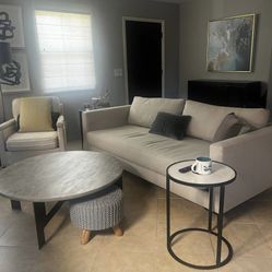 West Elm Coffee Table -Solid Mango wood