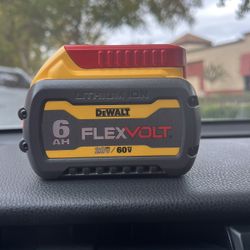DeWalt FLEXVOLT 6Ah Battery 