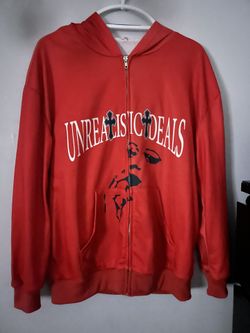 Unrealistic Ideals Custom Zip Up Hoodie/jacket