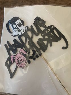 Bad Bunny Cake Topper