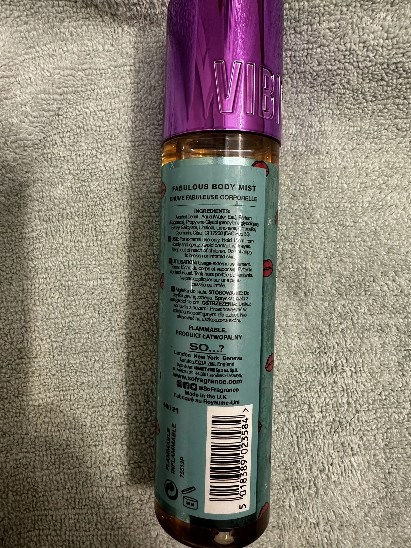 VIBIN Body Mist
