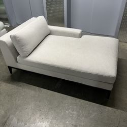 RH Italia Track Arm chaise 