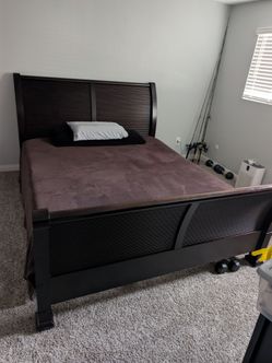 Solid Wood California King Bedframe