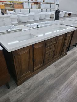 Bathroom Vanity 74"