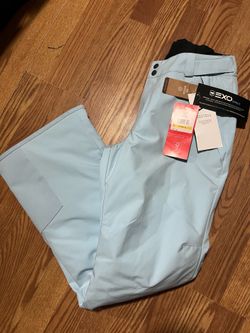Spyder Women's Vertical Ski Pants with 3M Thinsulate Size medium baby blue