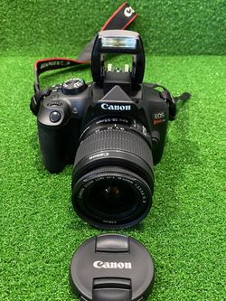 Canon EOS Rebel T6 DSLR Camera with 18-55mm Lens (1159C003) + EF 75-300mm Lens + Accessories