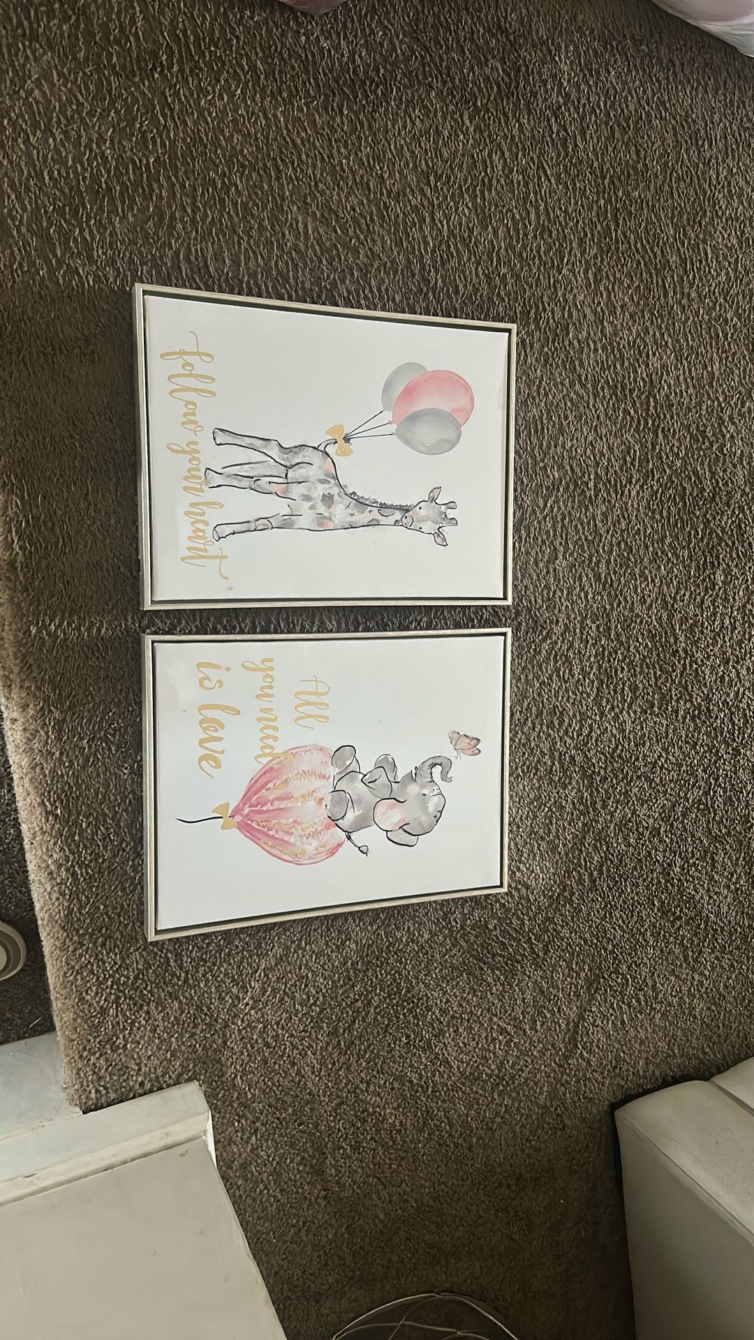 Baby Wall Pictures And Mirrors Never Used