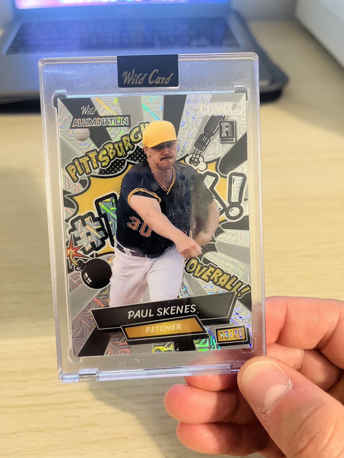 Paul Skenes Wild Card Alumination /20