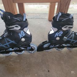 K2 Alexis 84 BOA Women’s Inline Skates – Size 8 – Like New