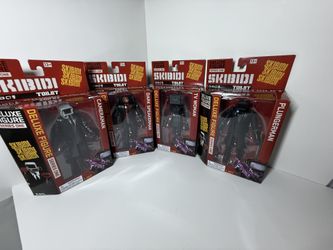 NEW 2025 Skibidi Toilet Deluxe Figure COLLECTION COMPLETE (Full Set)