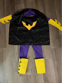 Bat Superhero Halloween Costume Set