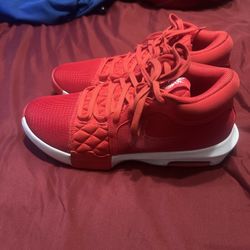 Red Nike LeBron Witness 8