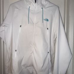 North Face Antarctica Queen Maud Land 2017 White Fleece Hoodie, Men’s Large