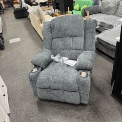 New in box Korser 360° Swivel Rocker Recl iner for Adults