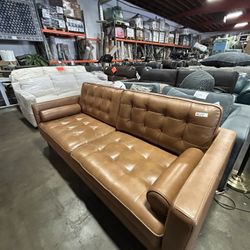 Leather Couch 