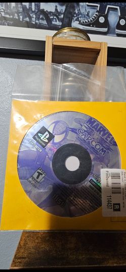 Marvel vs Capcom Playstation video game, works great