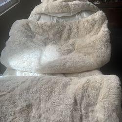Unused PB Teen Pottery Barn Kids Faux Fur Velvet Teddy Bear