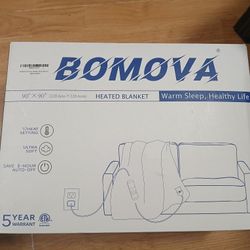 New Bomova Heated Blanket 