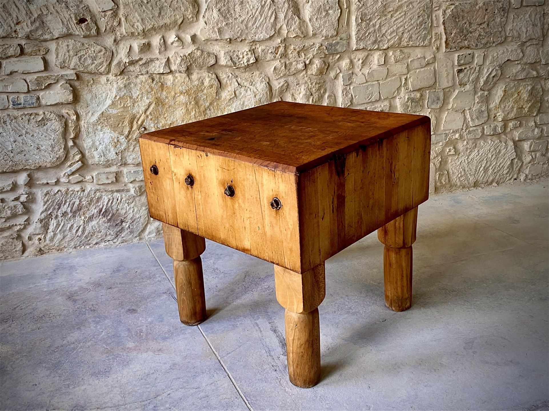 Antique Butcher Block
