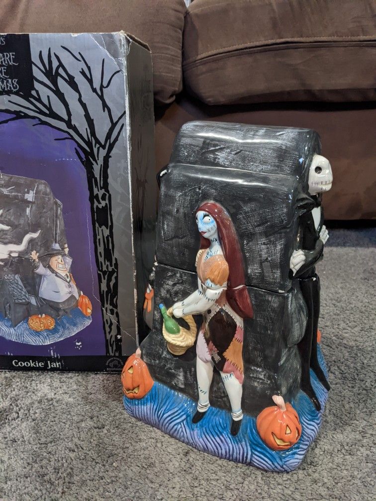 Rare Nightmare Before Christmas Cookie Jar