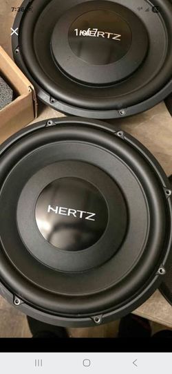 2 12" HERTZ SUBS