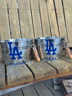 Custom Ice Buckets Father’s Day Gifts Dodgers