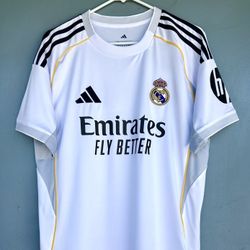 Real Madrid Soccer Jersey S M L XL XXL 