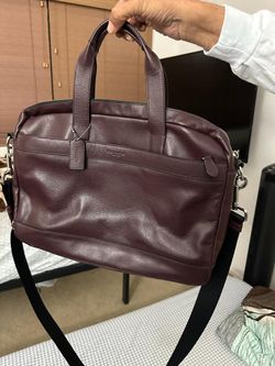 COACH Brief Shoulder Bag Business Flap  Bag