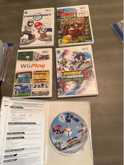 Wii games (precio y ubicación en la descripción