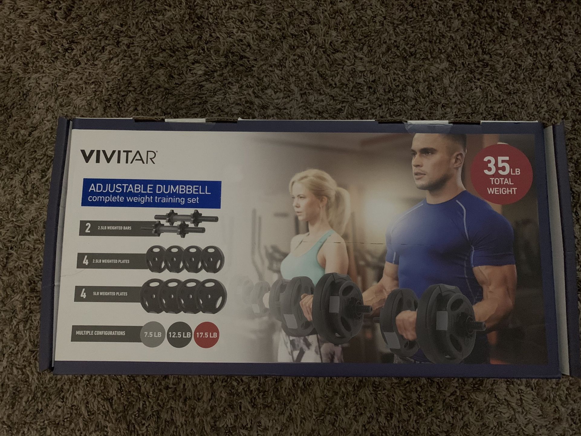 Vivitar dumbbell set new arrivals
