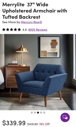 LIKE NEW MCM ACCENT CHAIR