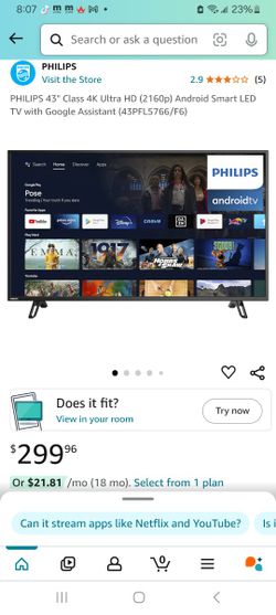 Phillps Android TV 43IN