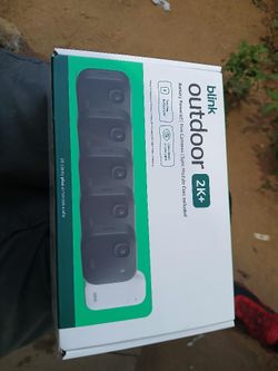 Blink Outdoor 2K+ 5-Camera Security System