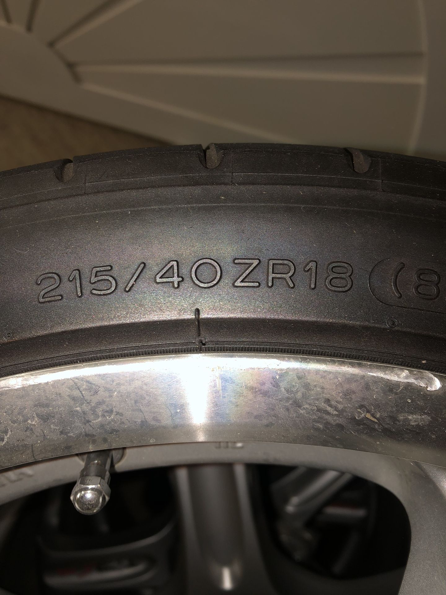 TRD WHEELS AND MICHELIN TIRES 215/40/18