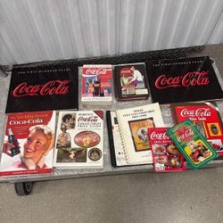 For the Coca-Cola collector  11 collectable Coca Cola books .   In good condition   $40 for all
