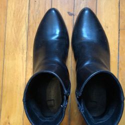 Black Leather Boots