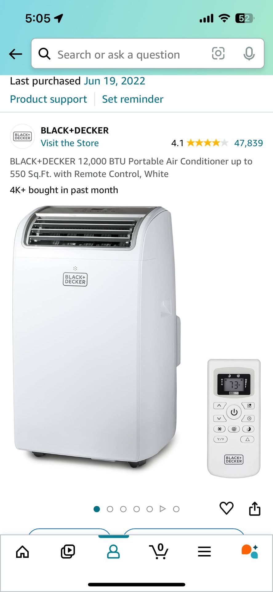 Black And Decker Portable Ac