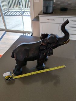 Wooden Elephant statue