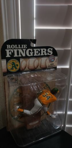 Oakland Athletics Rollie Fingers MLB Cooperstown Collection 2009 Mc Farlane Figurine