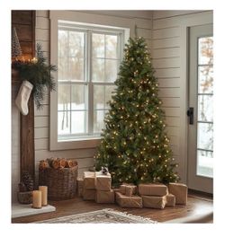 Pre-Lit Artificial Christmas Tree