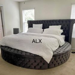 Hot Deal Queen Size Platform Storage Bed Frame $39 Down Payment Only /FREE DELIVERY /