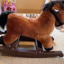  Brown Pony  Ride on